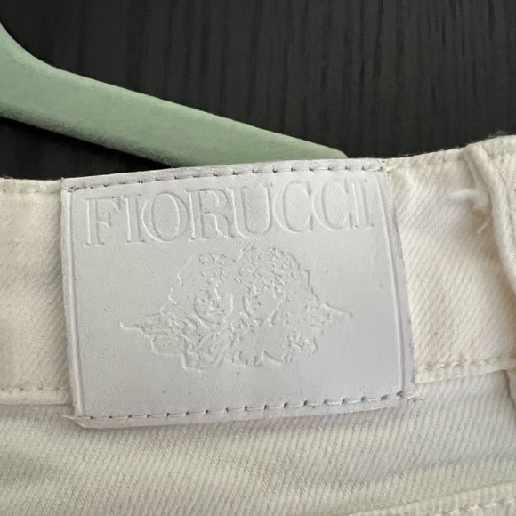 Fiorucci Angels white/cream jeans, size 25 - Picture 3 of 7